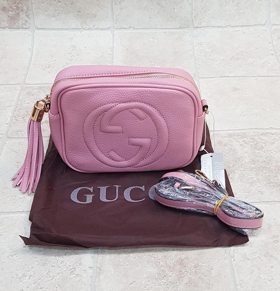 Gucci Soho Disco Crossbody Bag Black - THE PURSE AFFAIR